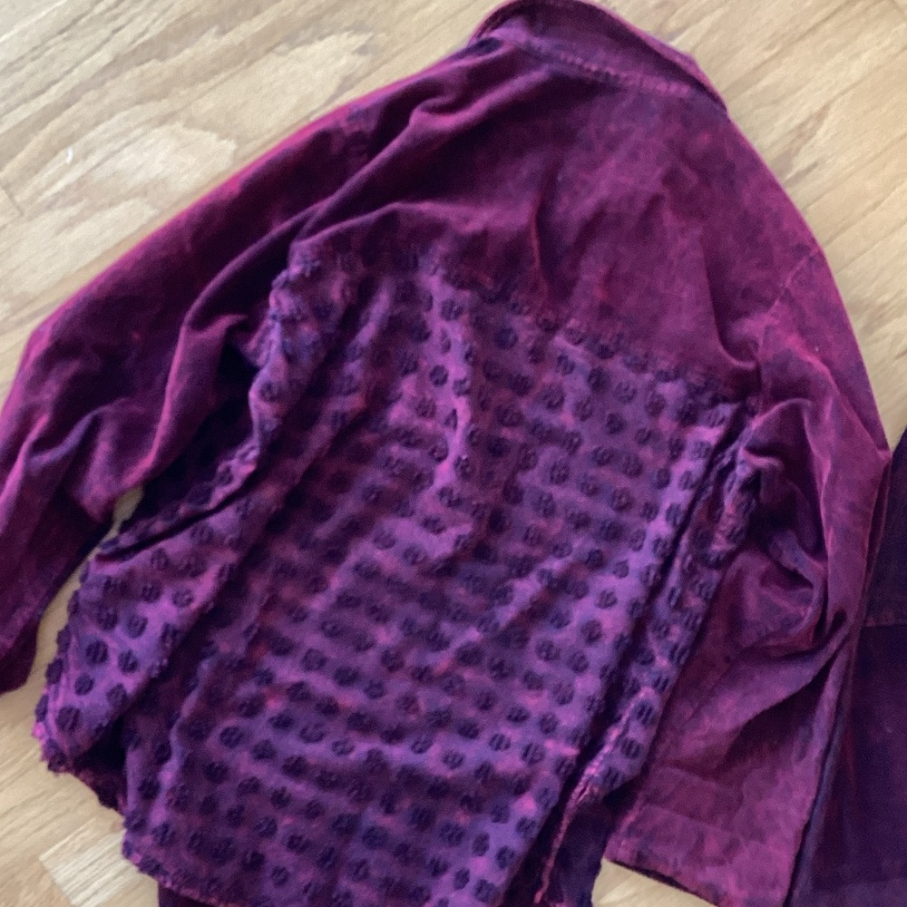 Burgundy Women's Dress Set - Picture 3 of 5